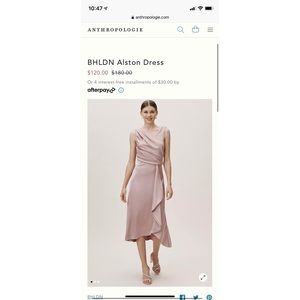 BHLDN Alston Bridesmaid Dress